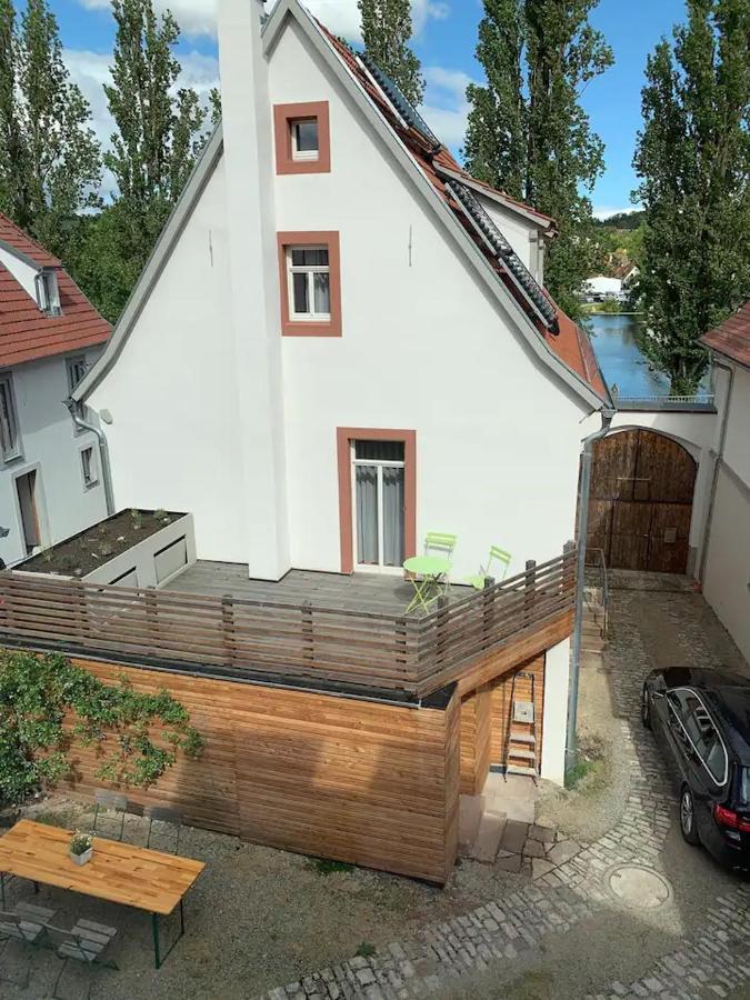 Maindrei - Schlafen Am Fluss Hotel Margetshoechheim ภายนอก รูปภาพ