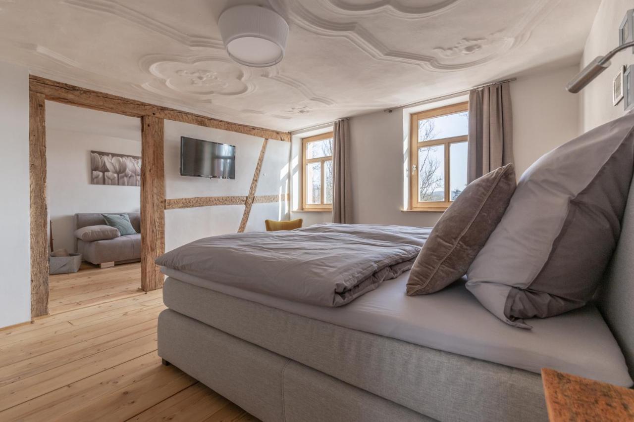 Maindrei - Schlafen Am Fluss Hotel Margetshoechheim ภายนอก รูปภาพ